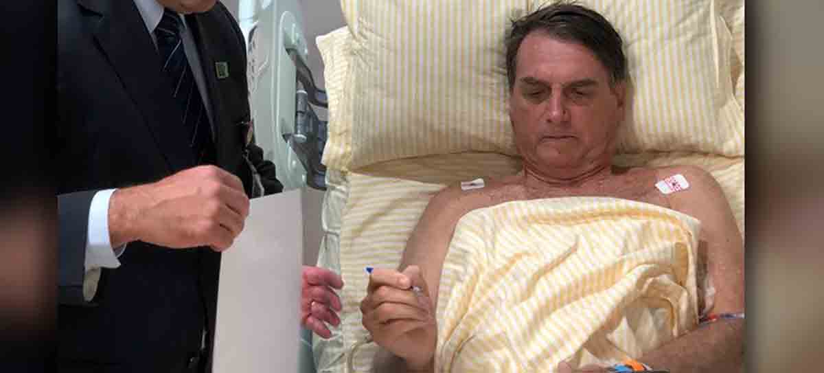 Bolsonaro passa mal e usa sonda para se alimentar
