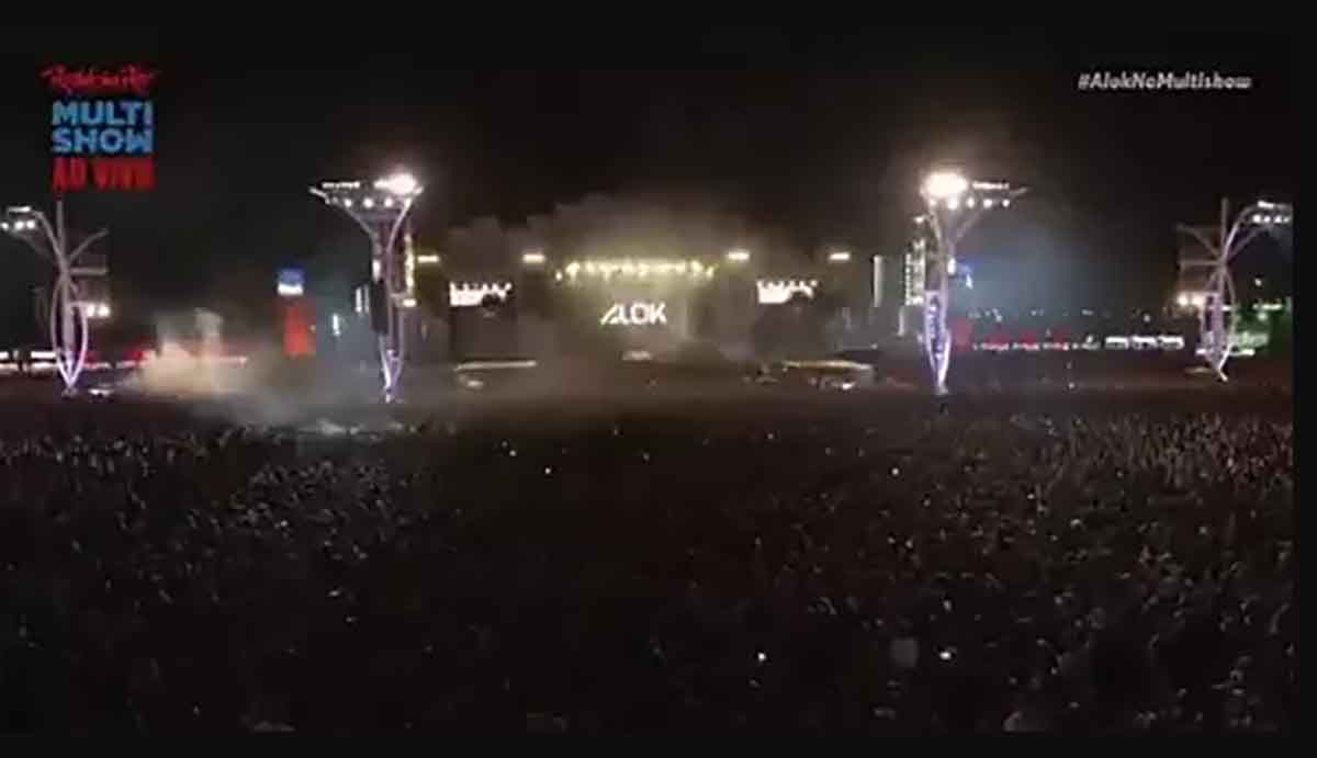 VÍDEO: Milhares mandam Bolsonaro tomar no c… no Rock in Rio