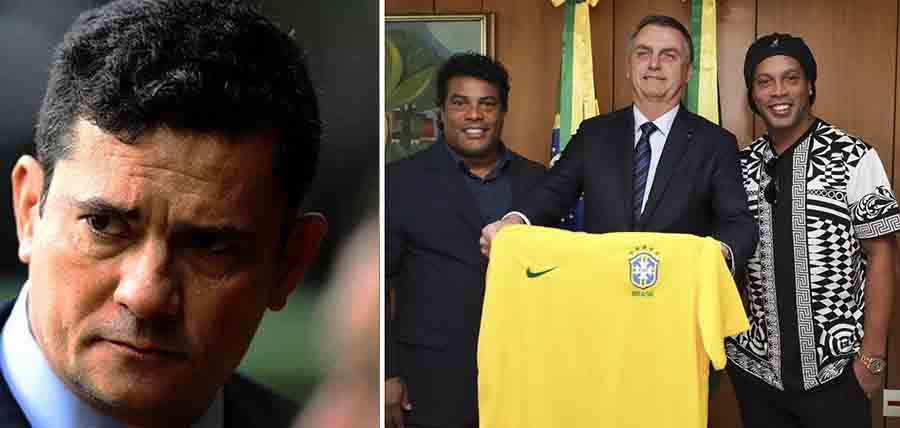 Ministro paraguaio diz que Moro pediu libertação de Ronaldinho Gaúcho