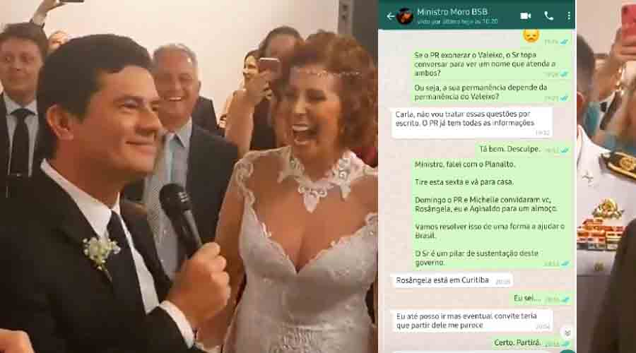 Carla Zambelli mostra mensagens e diz que Moro queria ir para o STF