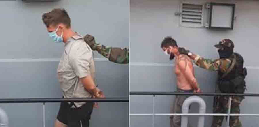 Mercenários norte-americanos capturados na Venezuela tentando ...