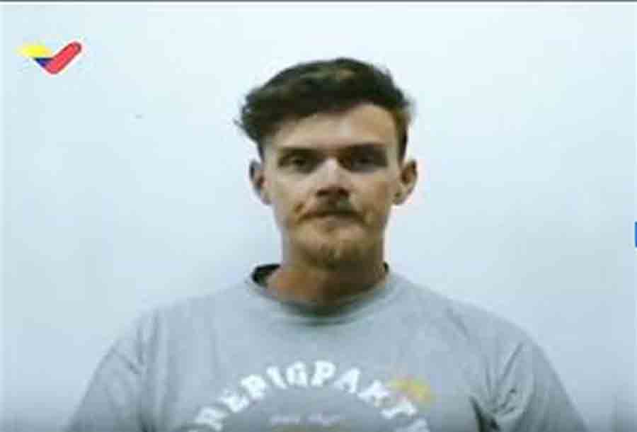 VÍDEO: Americano capturado na Venezuela diz que objetivo era sequestrar Maduro