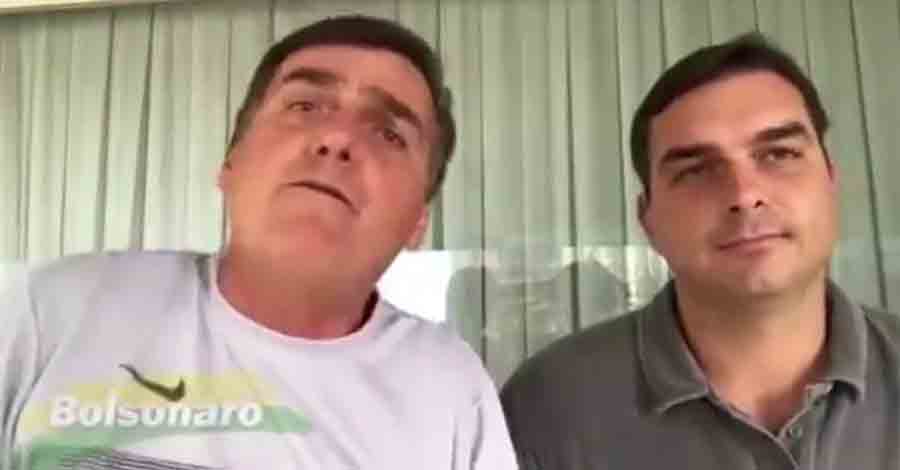 Em vídeo de 2017, Bolsonaro e Flávio criticam “porcaria” de  foro privilegiado