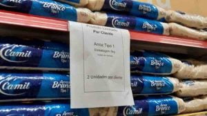 Compras limitadas em Supermercados